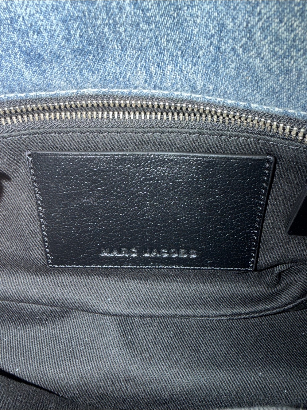 Marc Jacobs Quilted Denim Dual Shoulder Bag - Picture 7 of 9